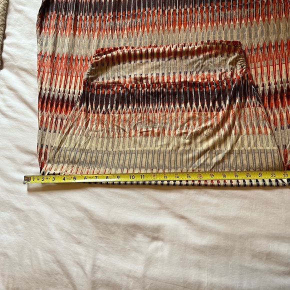 Cynthia Rowley Maxi Skirt Stretchy Summer Boho Fold Over Size Small - Picture 6 of 11